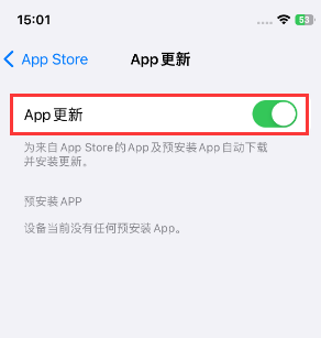 立山苹果15维修中心如何让iPhone15APP自动更新